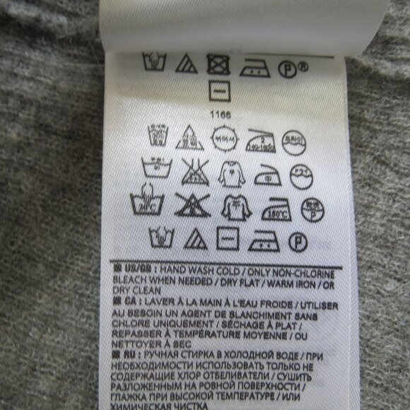 BANANA REPUBLIC Women's Gray Alpaca Blend Cardigan Sweater Size M - Picture 9 of 9